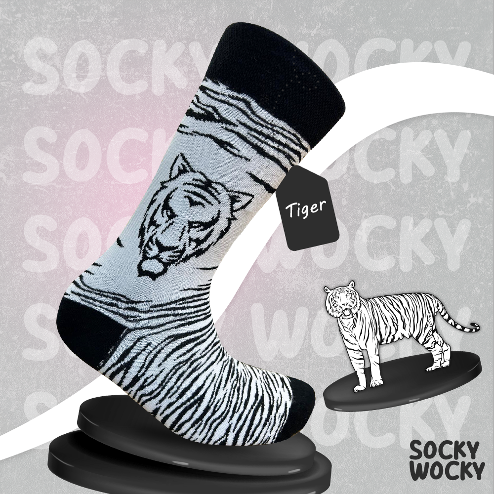Tiger Socks Wild Animal Edition