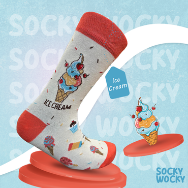 Ice Cream Socks Sweet Dessert Edition