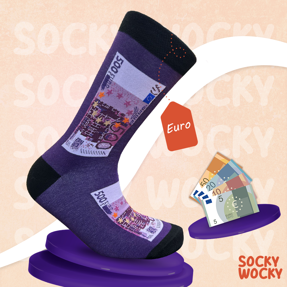 Euro Socks Money Symbol Edition