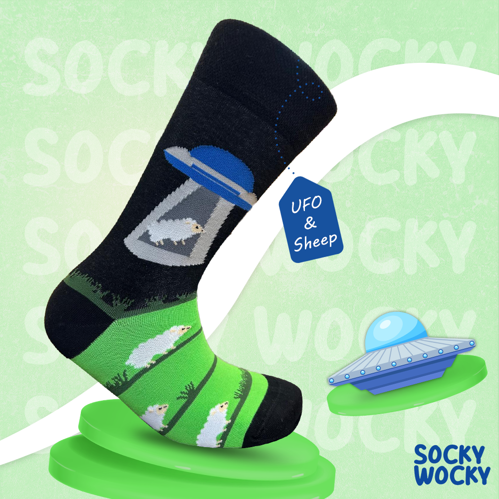 UFO Socks Space Mystery Edition