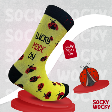 Lucky Mode On Socks Positive Energy Series