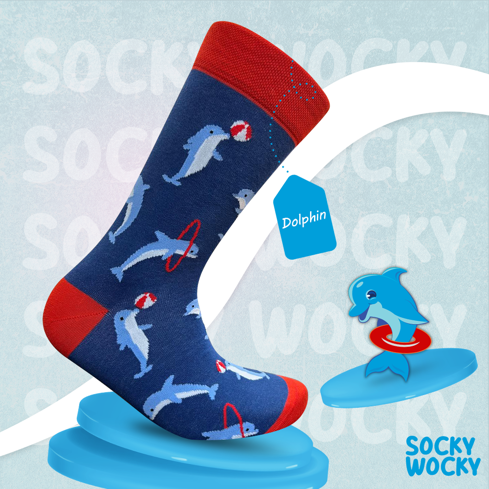 Dolphin Socks Ocean Animal Edition
