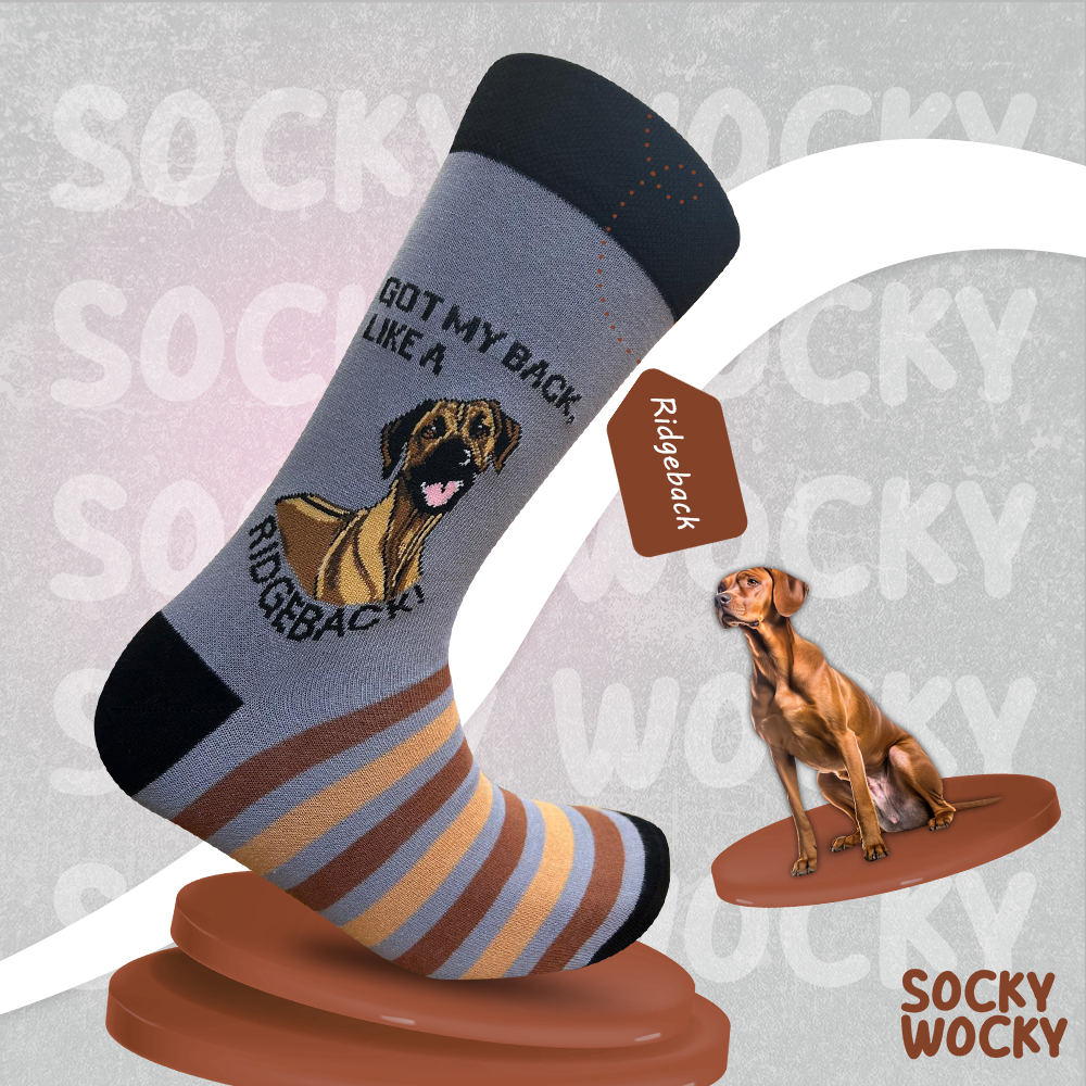 Ridgeback Socks African Dog Breed Series