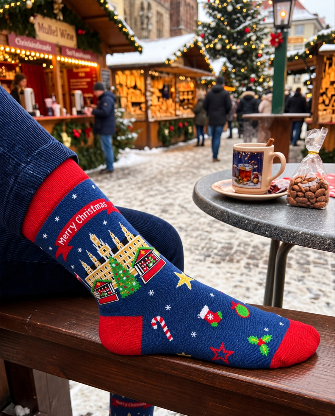 Christmarkt & Christmas Market Festive Socks