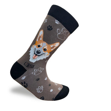 Corgi Socks Cute Short Leg Dog Edition