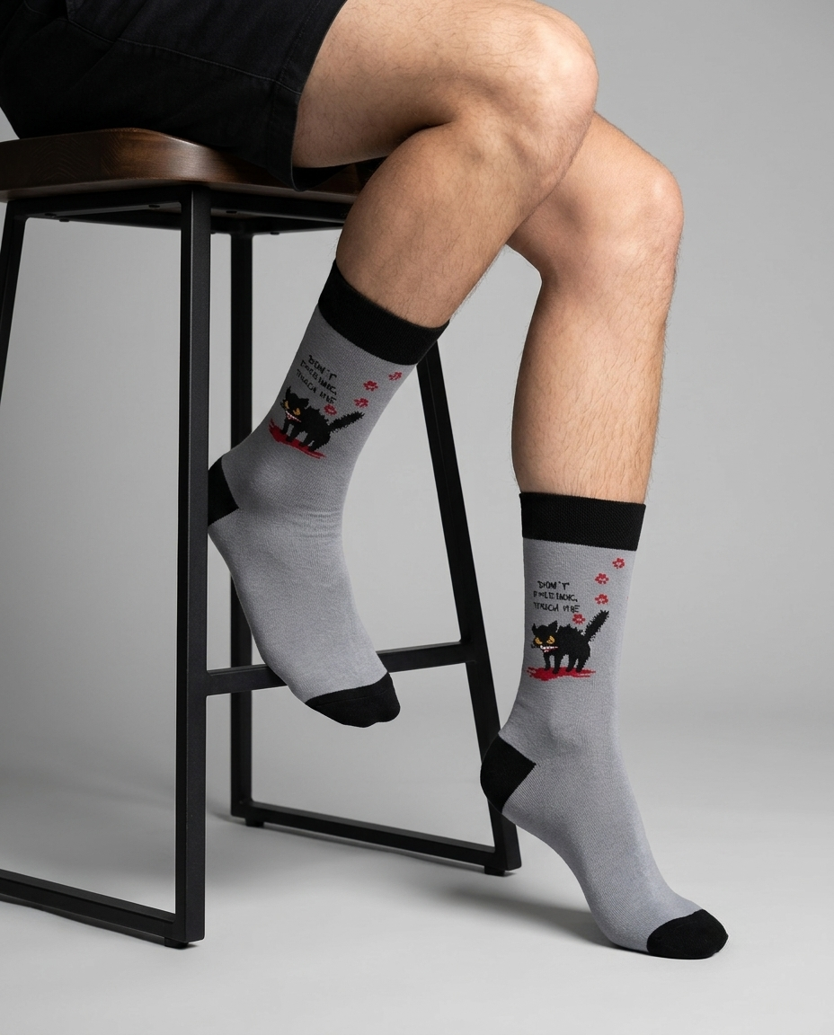 Don’t F*cking Touch Me Socks Attitude Series
