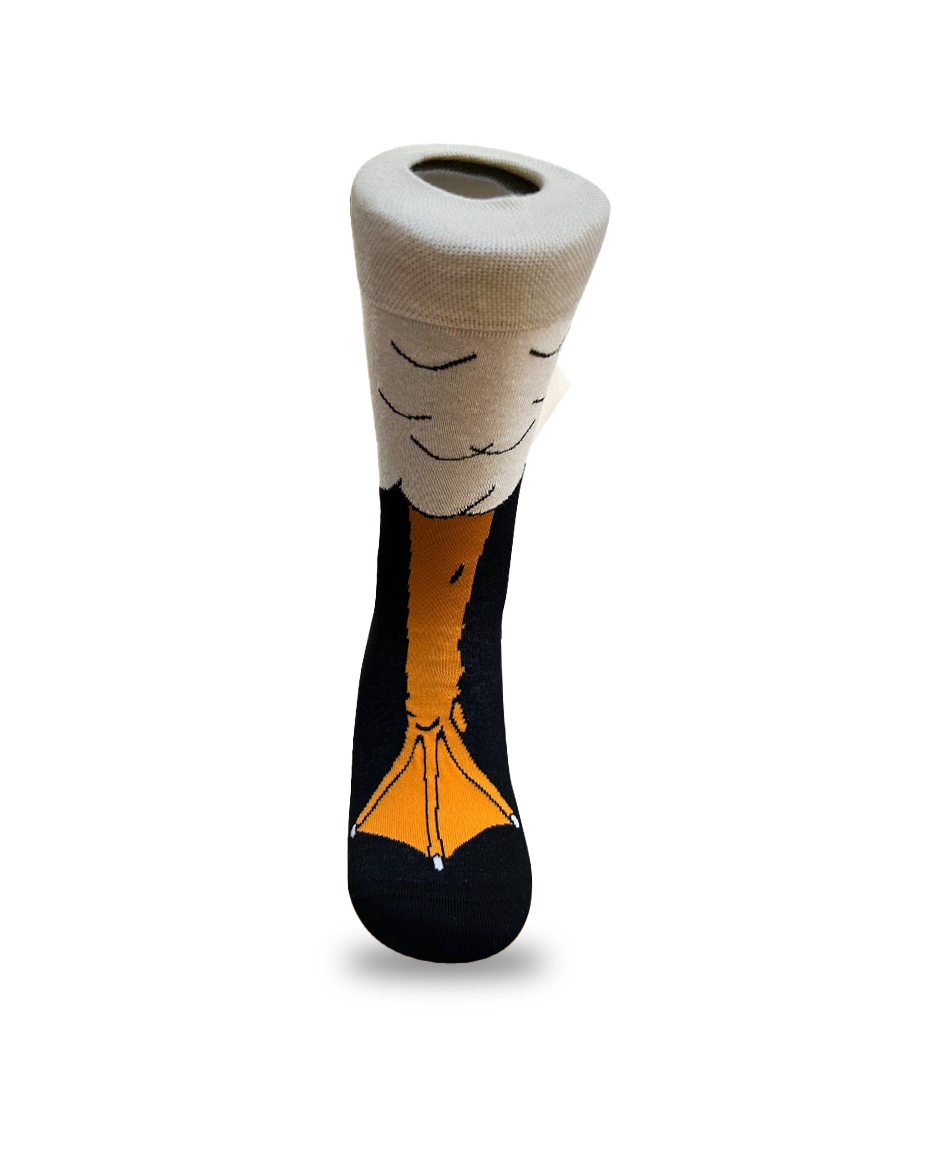 Chaussettes Pattes de Canard Imprimé Animal de la Ferme