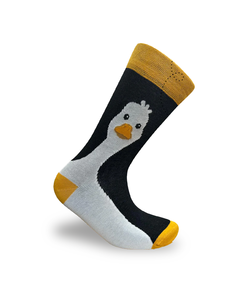 Duck Portre Socks Animal Portrait Series
