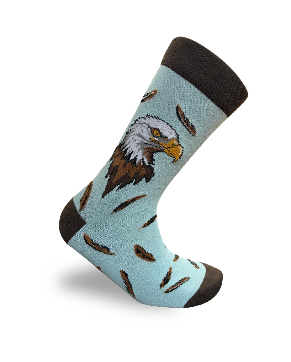 Eagle Spirit Premium Socks Majestic Bird of Prey Nature Design Socks