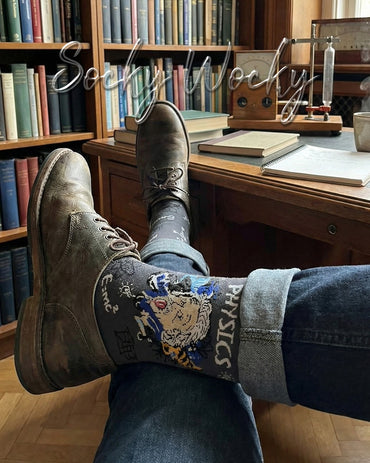 Chaussettes Einstein Hommage à la science géniale de la physique