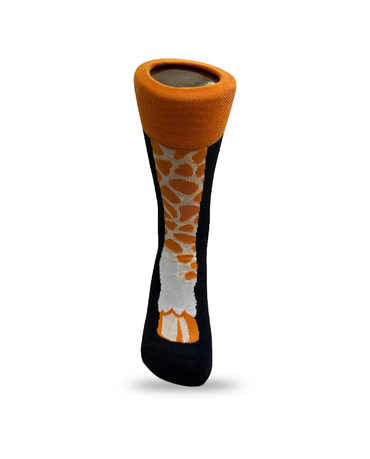 Giraffen-Beinsocken, von der Safari inspiriertes Design
