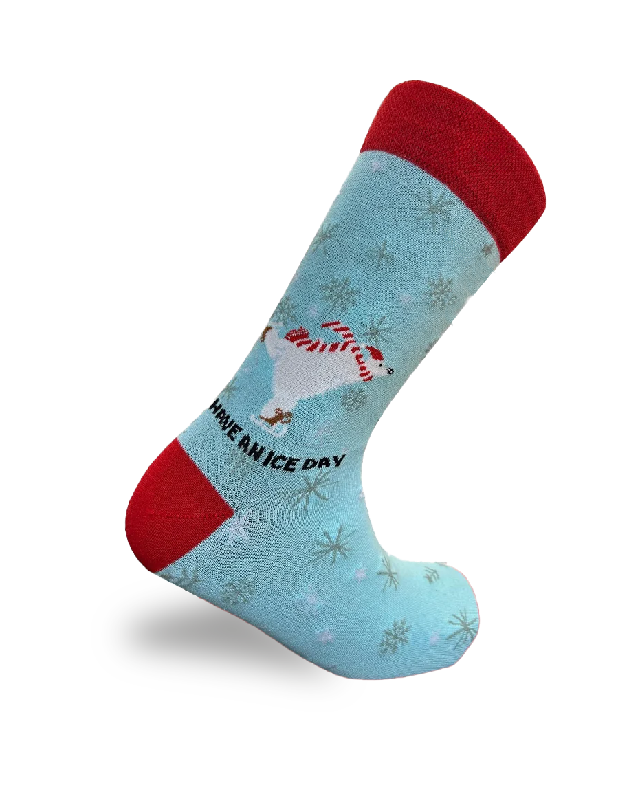 Have An Ice Day Socken Winter-Humor-Edition