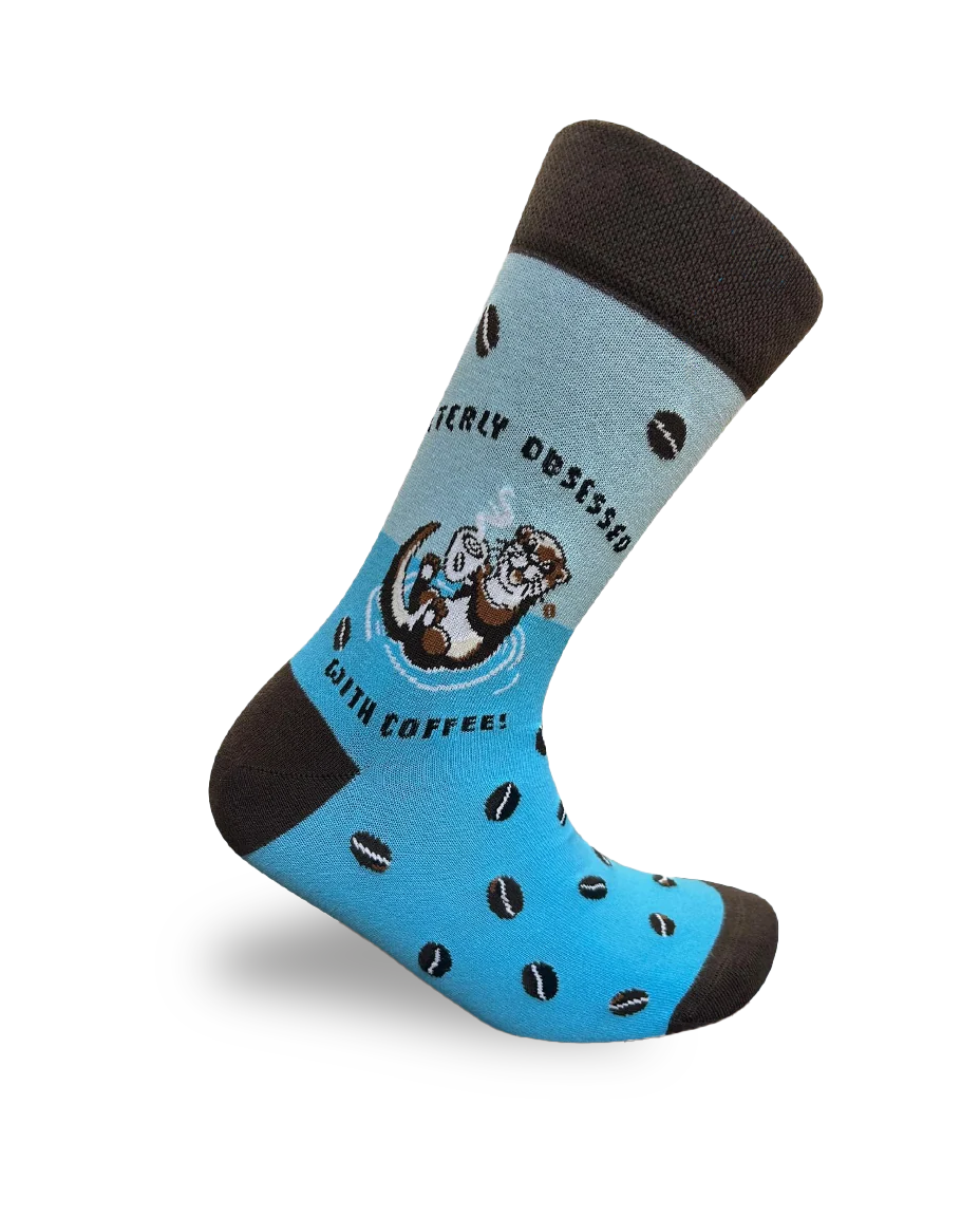Otterly Obsessed Socks Cute Otter Lovers Edition