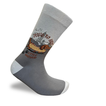 Proud to Have a Little Wiener Socks Dachshund Lover Edition