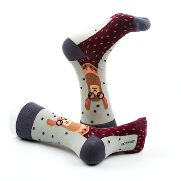 Chaussettes Lama Édition Animale Alpaga