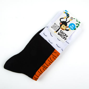 Funny Chicken Leg Socks Quirky and Colorful Print