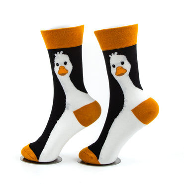 Chaussettes Portrait de Canard Série de Portraits d'Animaux