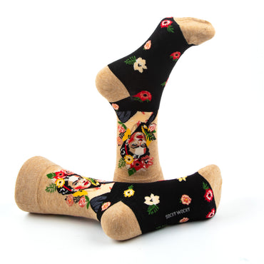 Frida Kahlo Socken Künstlerische Porträt-Edition
