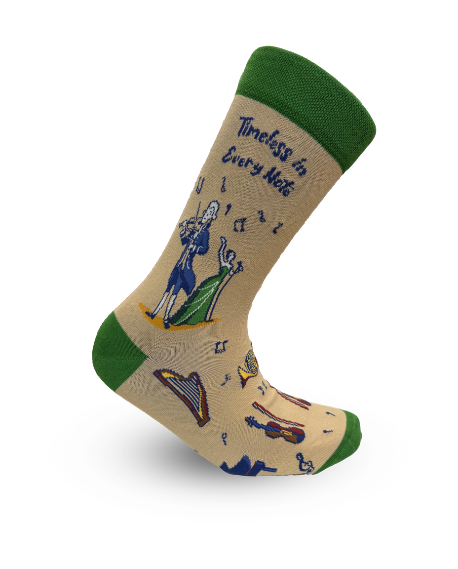 Timeless in Every Note Socks