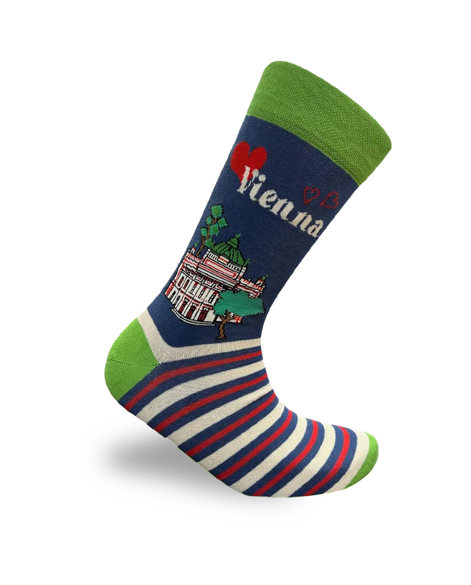 Vienna Burgtheater Landmark Socks Cultural Collection