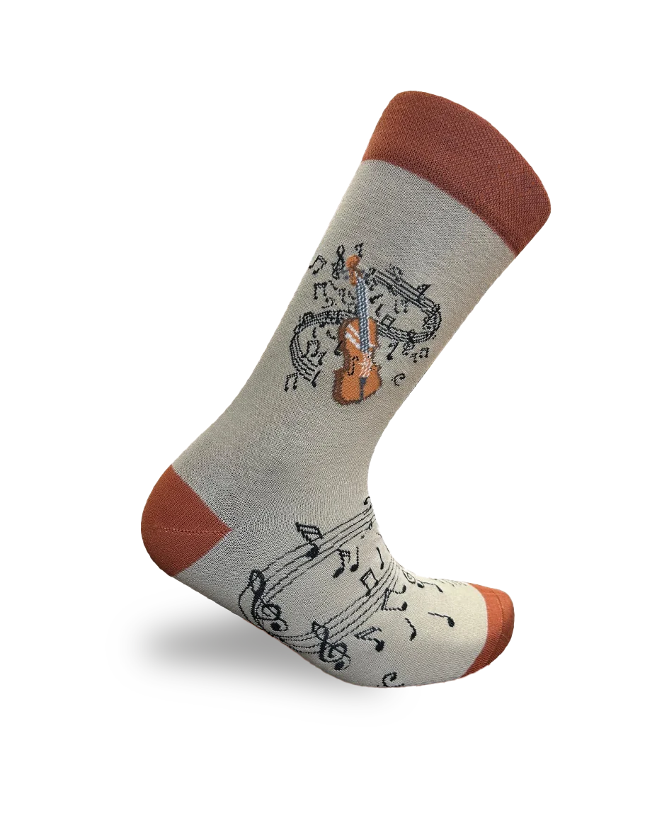 Violin Socks Music Instrument Series