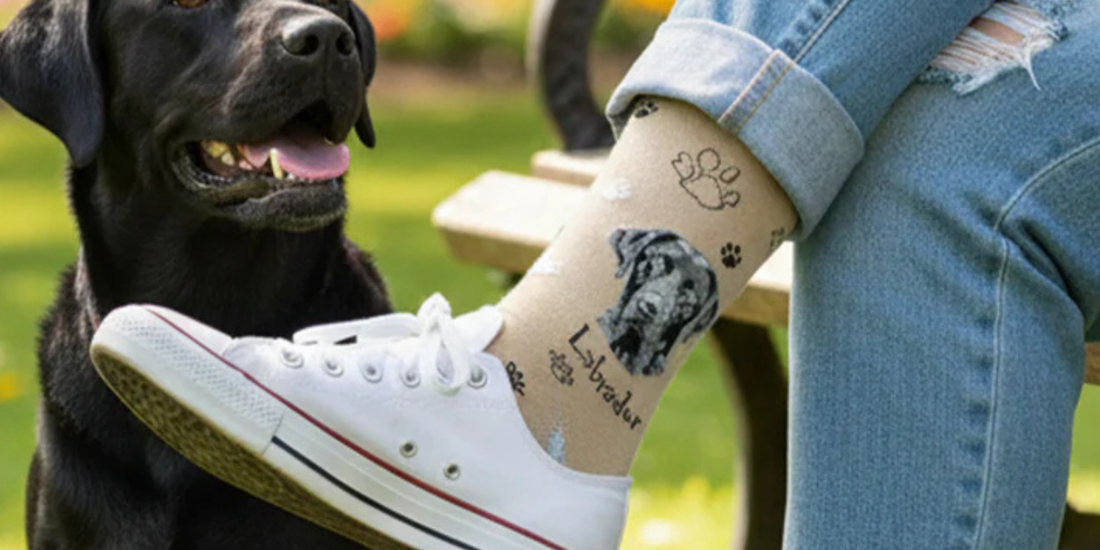 Labrador Socks That Bring More Fun to Ordinary Outfits