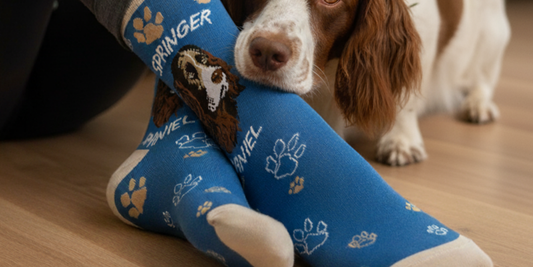 Breathable and Durable Dog-Themed Socks for All-Day Wear