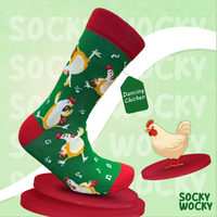Dancing Chicken Socks Farm Fun Series