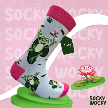 Frog Socks Nature Animal Edition