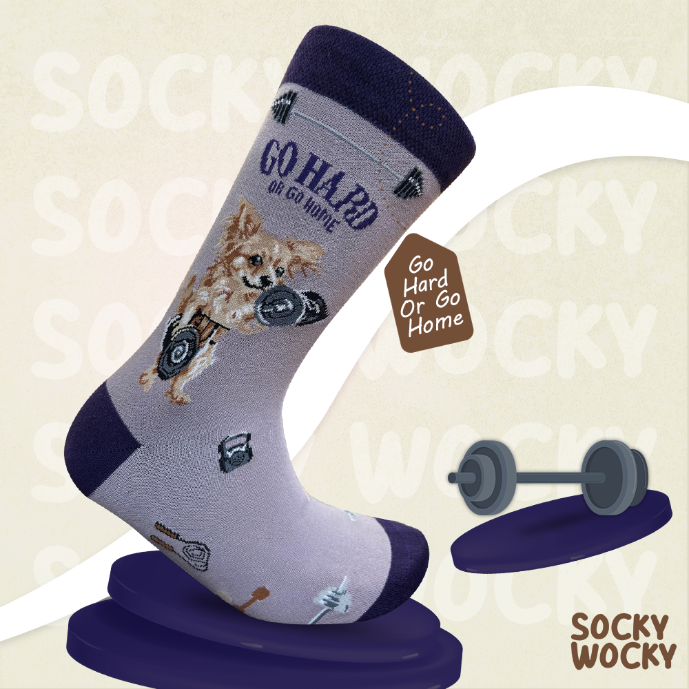 Fitness Chihuahua Socks Sport Dog Series