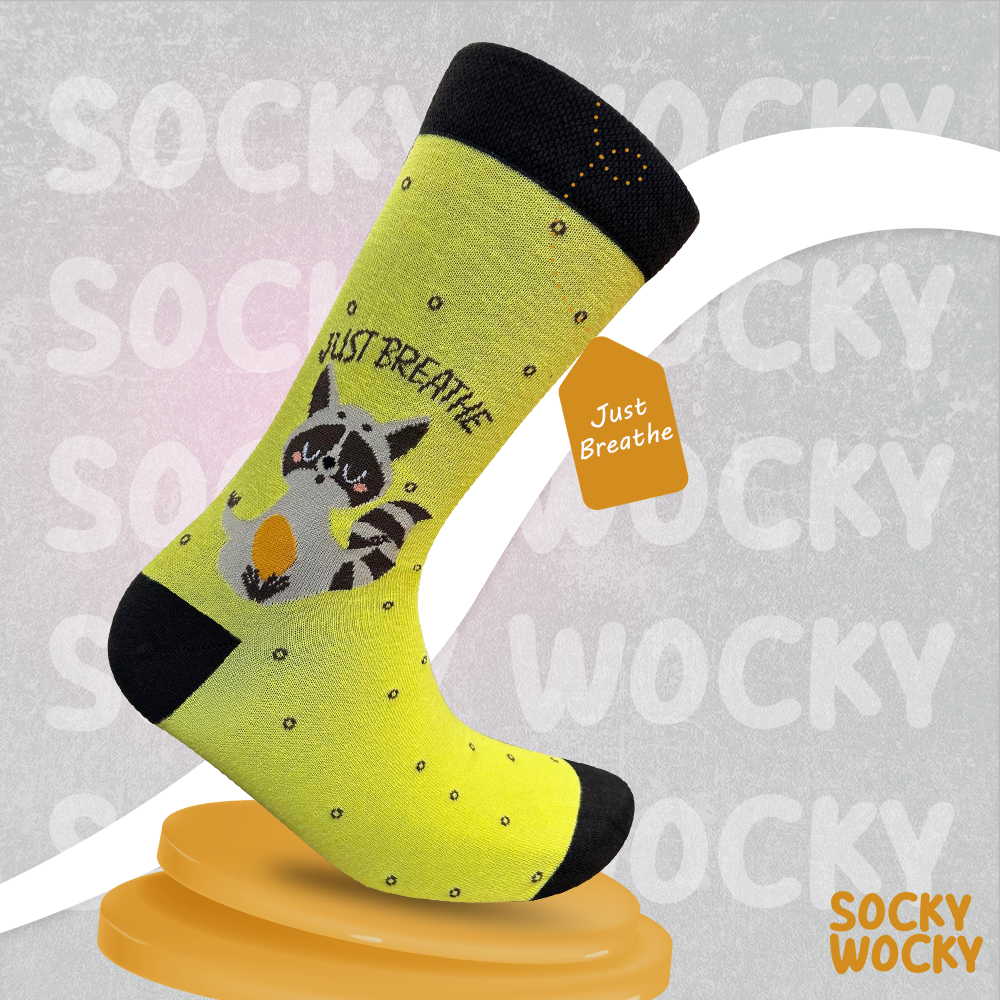 Just Breathe Socken Edition Ruhiger Geist
