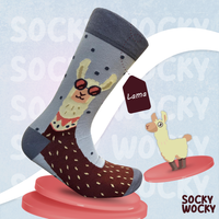 Lama Socks Alpaca Animal Edition