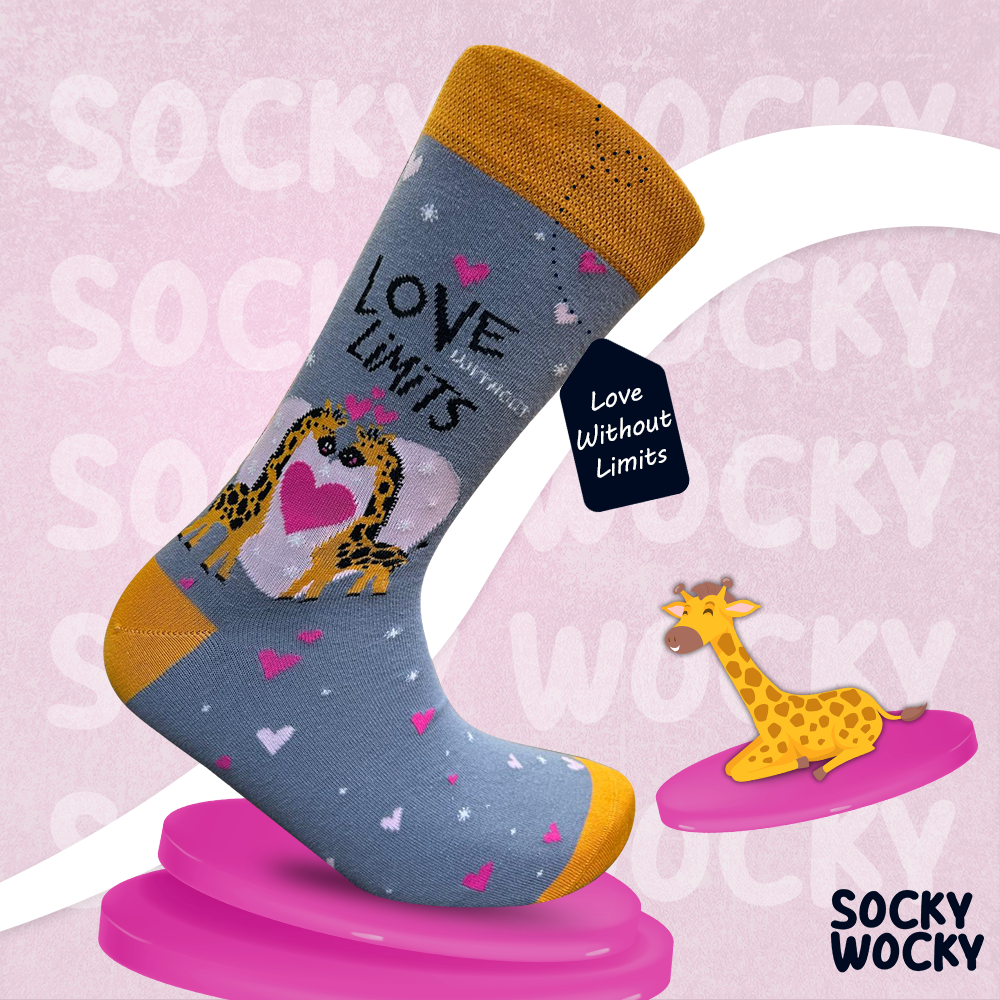Love Without Limits Socks Emotional Message Edition