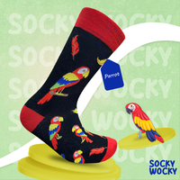 Parrot Socks Tropical Bird Series