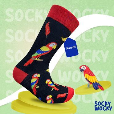 Parrot Socks Tropical Bird Series