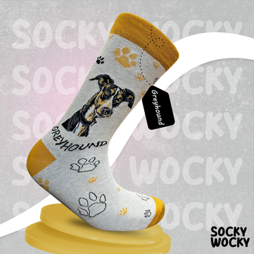 Greyhound Socks Racing Dog Edition