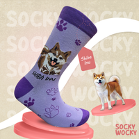 Shiba Inu Socks Japanese Dog Series