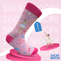 Ballerina Socks Ballet Art Series