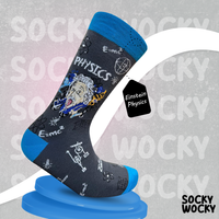 Chaussettes Einstein Hommage à la science géniale de la physique