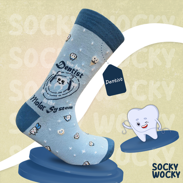 Dentist Socks Healthcare Profession Series