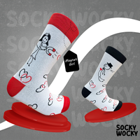 Magnet Girl Socks Love Edition