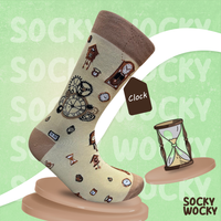 Clock Socks Time Concept Series