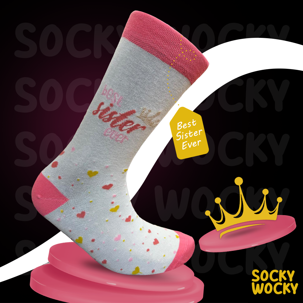 Best Sister Ever Socks Family Gift Edition