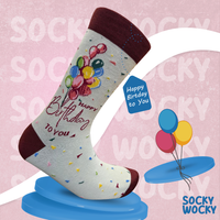 Happy Birthday Socks Party Celebration Series