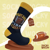 Football It’s in My DNA Socks Passion Sport Series