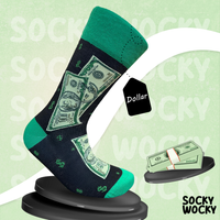 Dollar Socks Money Symbol Series