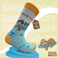 Happy Go Lucky Socks Positive Mood Series