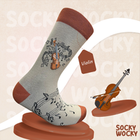 Violin Socks Music Instrument Series