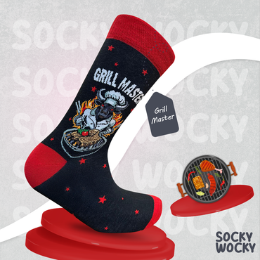 Grillmeister-Socken BBQ Lifestyle Edition