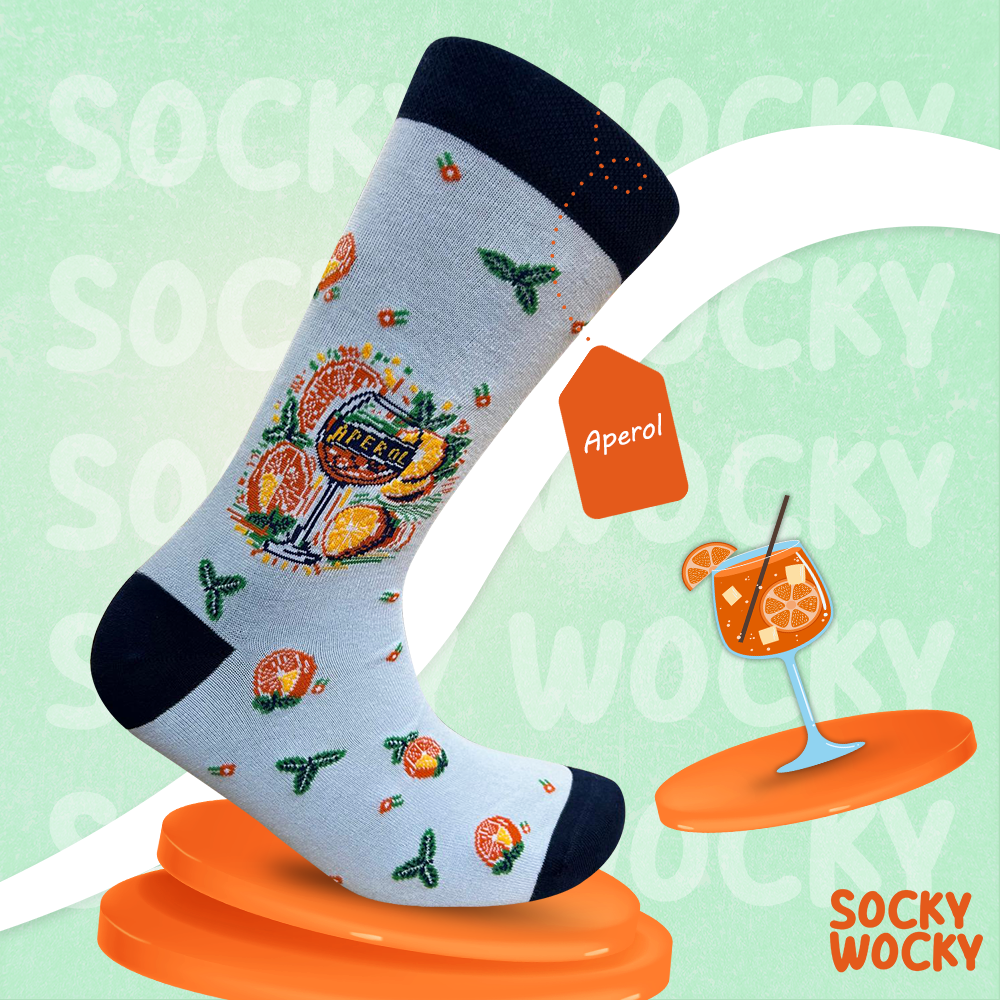 Aperol Socks Aperitif Drink Edition